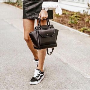 JW PEI Channon Black Vegan Handbag